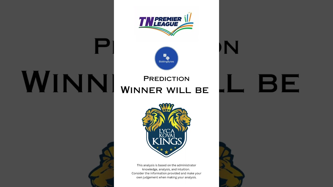 TNPL FINAL WINNER ke lie end tak Dekho !! 