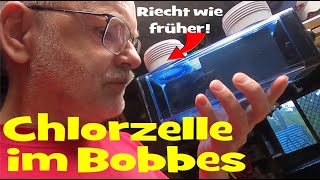 Plastikgehäuse gerissen, Kontakt abgebrochen, Garantie angefragt. Der Pool ist ein Fass ohne Boden.