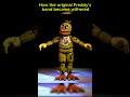 How the original Freddy's band became withered #fnaf #subscribe
