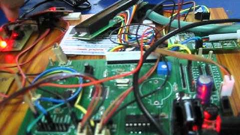 AMR 7 LPC 2148 based human body parameters monitoring system