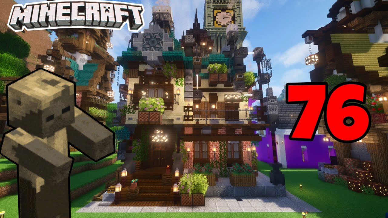 MINECRAFT 1.21.8 #76 - LẦN ĐẦU XÂY NHÀ PHONG CÁCH STEAMPUNK !!!