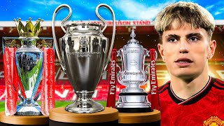 Can We Win the Treble?🧐 FC 24 Man United Career Mode!