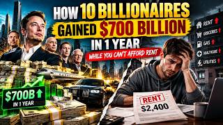 How 10 Billionaires Gained $700 Billion in 1 Year While You Can’t Afford Rent