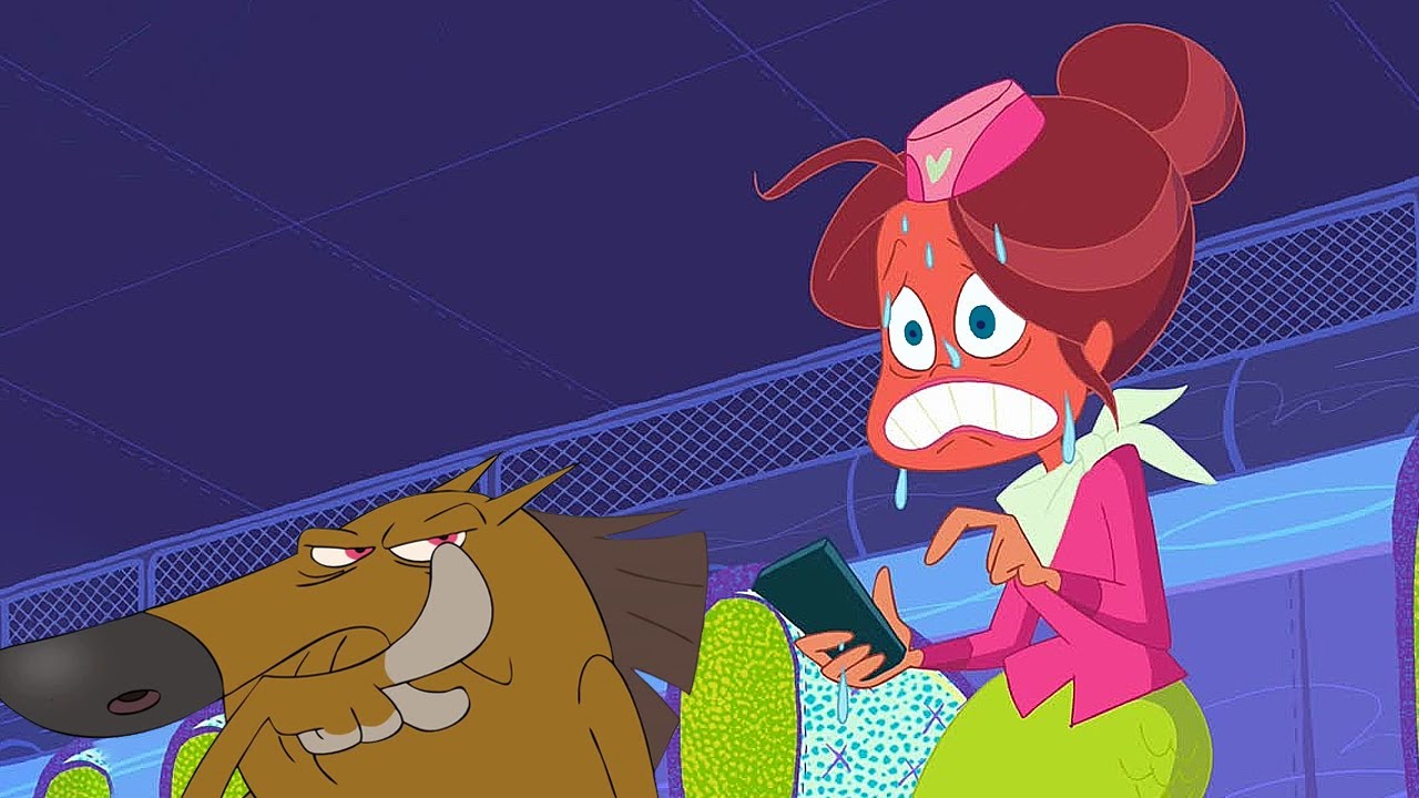 Zig & Sharko | Marina's new job | BEST CARTOON COLLECTION | New Episodes in HD