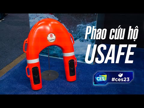 Trên tay phao cứu hộ USAFE