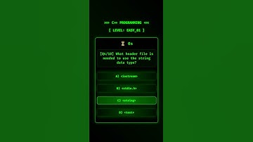 C++ Programming | Easy | Quiz 1 #computereducation