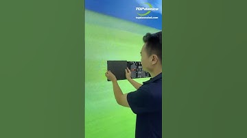 LED Display Magnetic Front Access: Effortless Maintenance! 🔧 #Shorts #TOPdance #LEDdisplay