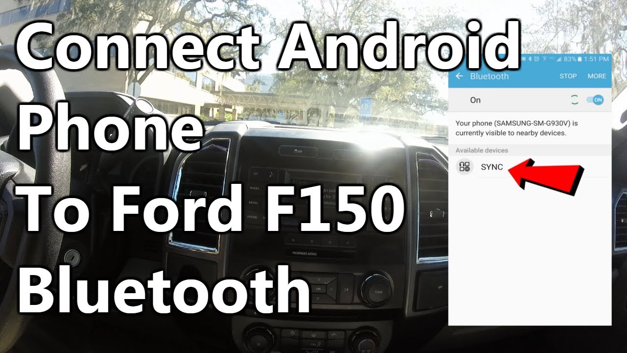 How to Connect Your Phone to Ford F-150 Bluetooth - YouTube