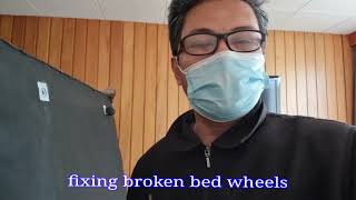 Easy Fix Broken Bed Wheels