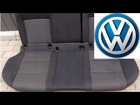 VW Jetta 6 - Снятие дивана задних сидений