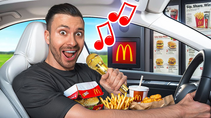 BESTELLINGEN ZINGEN & OPDRACHTEN IN DE MCDRIVE! *Challenge*