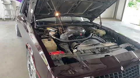 1987 Monte Carlo SS Aerocoupe Gbody LS engine swap coming soon Lsa supercharged 6.2L