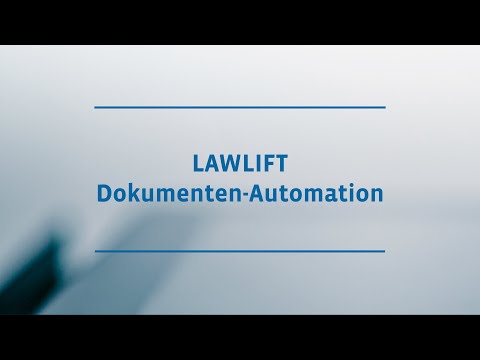 Otto Schmidt online Tutorial 3: LAWLIFT