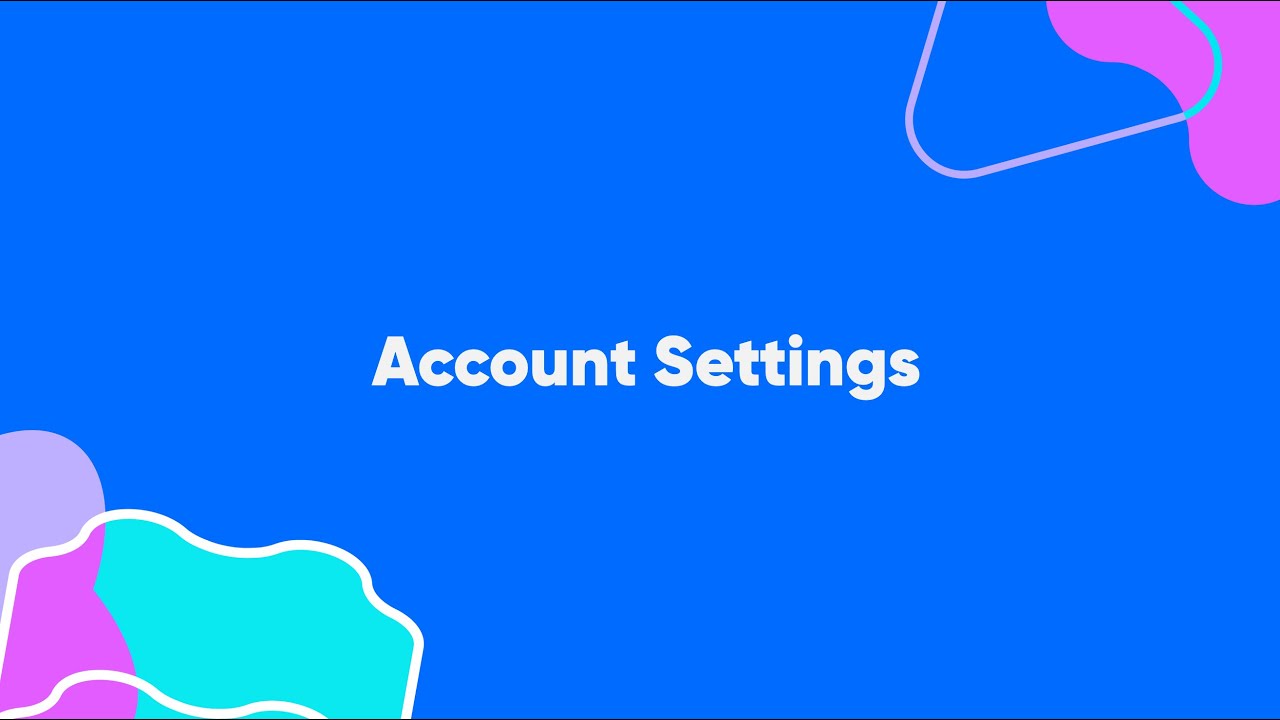 Account Settings In Calendly YouTube