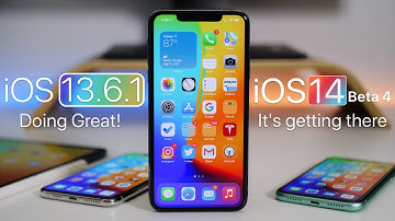 iOS 13.6.1 and iOS 14 Beta 4 - Much Better