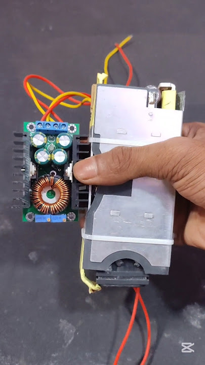 Adjustable Power Supply #shorts #experiment #ideas #project #diy #electrcal #youtubeshorts