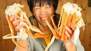 水カニ(ズボガニ)が安くてうまい！  Crabs are very tasty!!