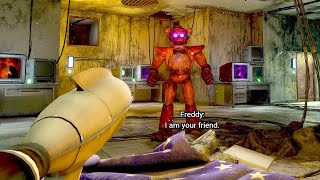 What happens if Gregory attacks Freddy controlled by Afton - FNAF Security Breach