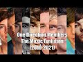 One Direction Members - The Music Evolution (2010-2021) {Harry, Zayn, Liam, Niall & Louis}