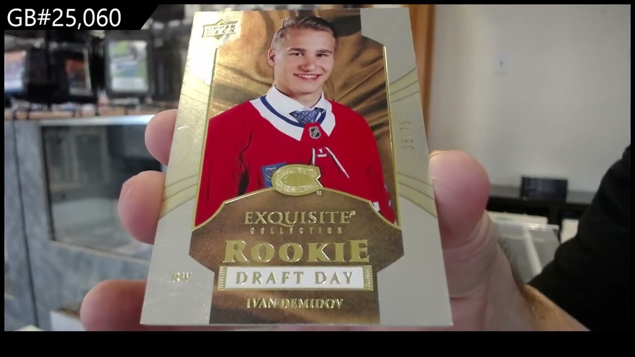 GB #25,060 - 2025-26 Upper Deck Black Diamond Hockey 5 Box Case Break