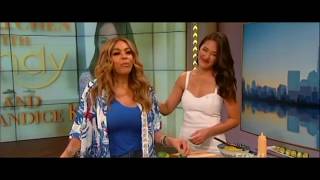 Candice Kumai How to Make Sushi with Wendy Williams