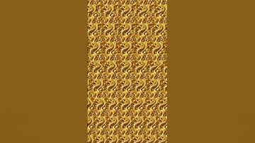 Infinitely Walking Up Stairs in Stereogram. Can you see it? #interactive3d #illusion #stereogram