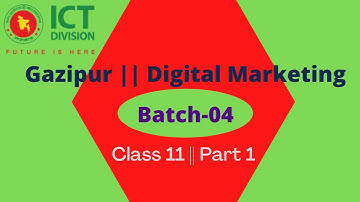 Digital Marketing Class 11 Part 1
