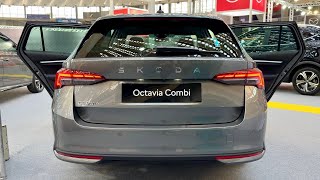 SKODA OCTAVIA FACELIFT 2024  PRACTICALITY test, trunk space & COOL features (COMBI)