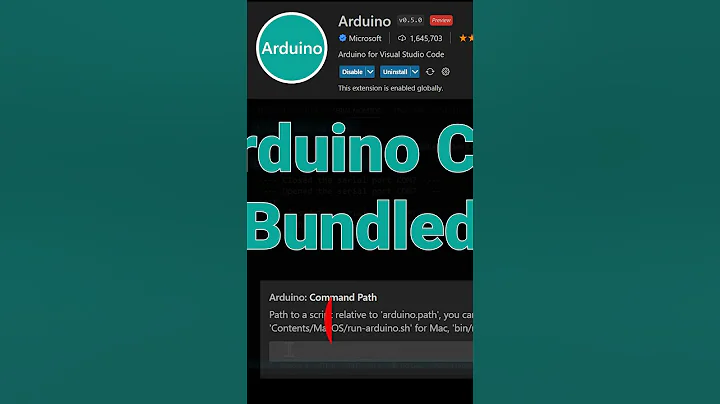 Arduino Extension for Visual Studio Code Update