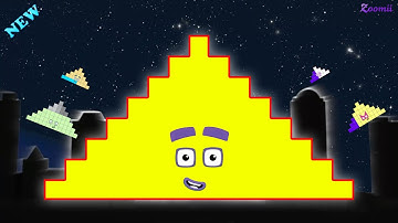 Looking for Numberblocks Puzzle Tetris NEW Big Pyramid ASMR - Numberblocks Satisfying Video #54
