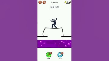 Drawing My Way to Victory: Save Stickman Challenge - Level - 01