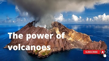 The power of volcanoes - beautiful video of eruption and magma flows