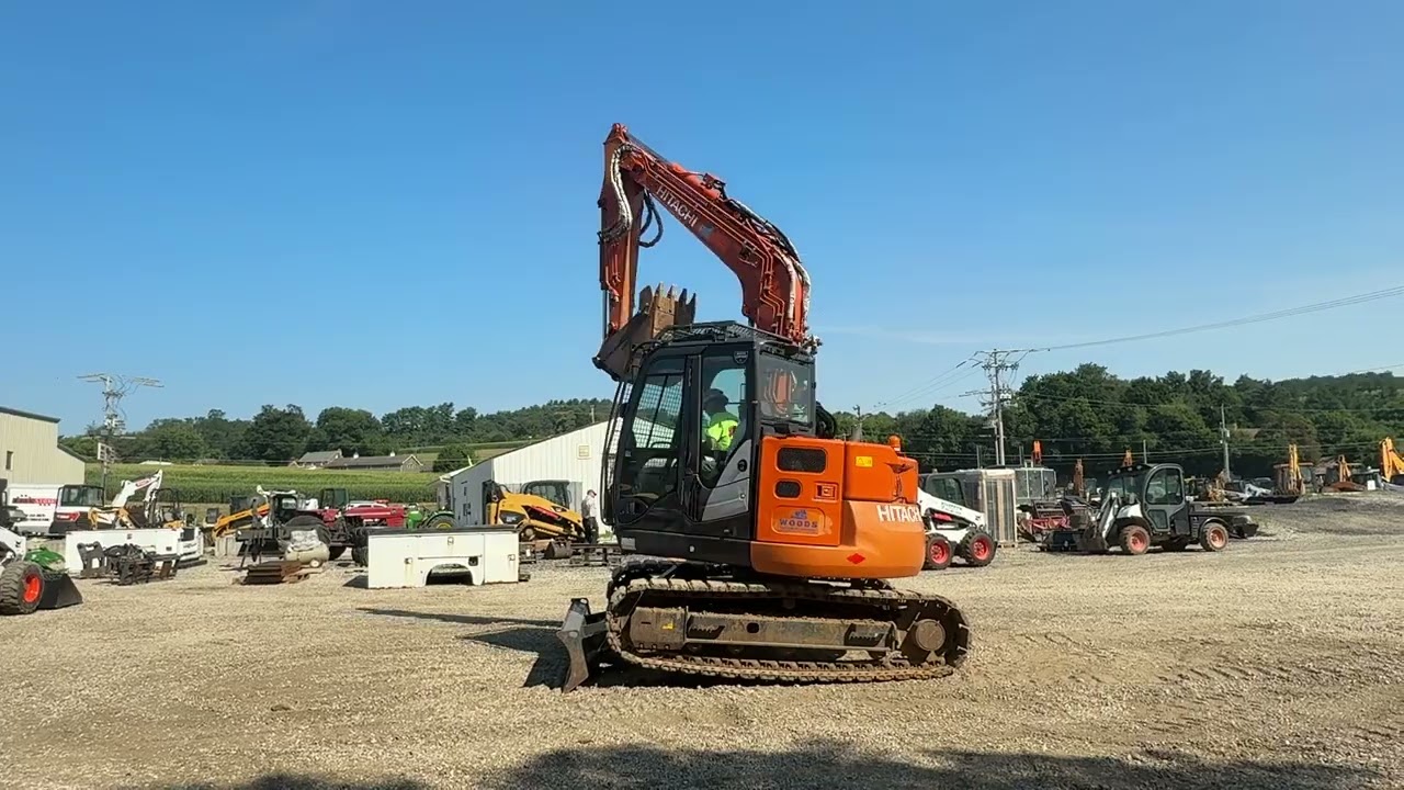『討伐』 710974 Hitachi ZX75USK-5B Running Demo | Equipment Running Demo