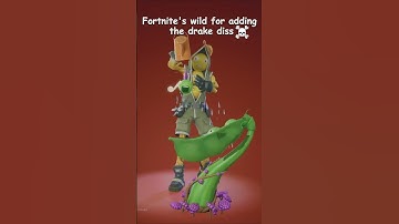 Fortnite Added The Drake Diss💀  #xen50k #fortnite #xen #xenrc #xenggs #gaming