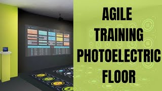 Basketball Angile Training Of Ligting Floor