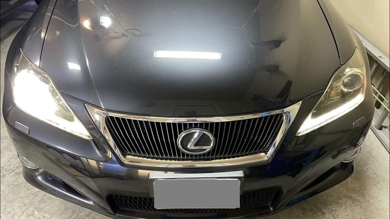 Headlight Bulb Replacement Lessons Learned on Lexus IS250 YouTube