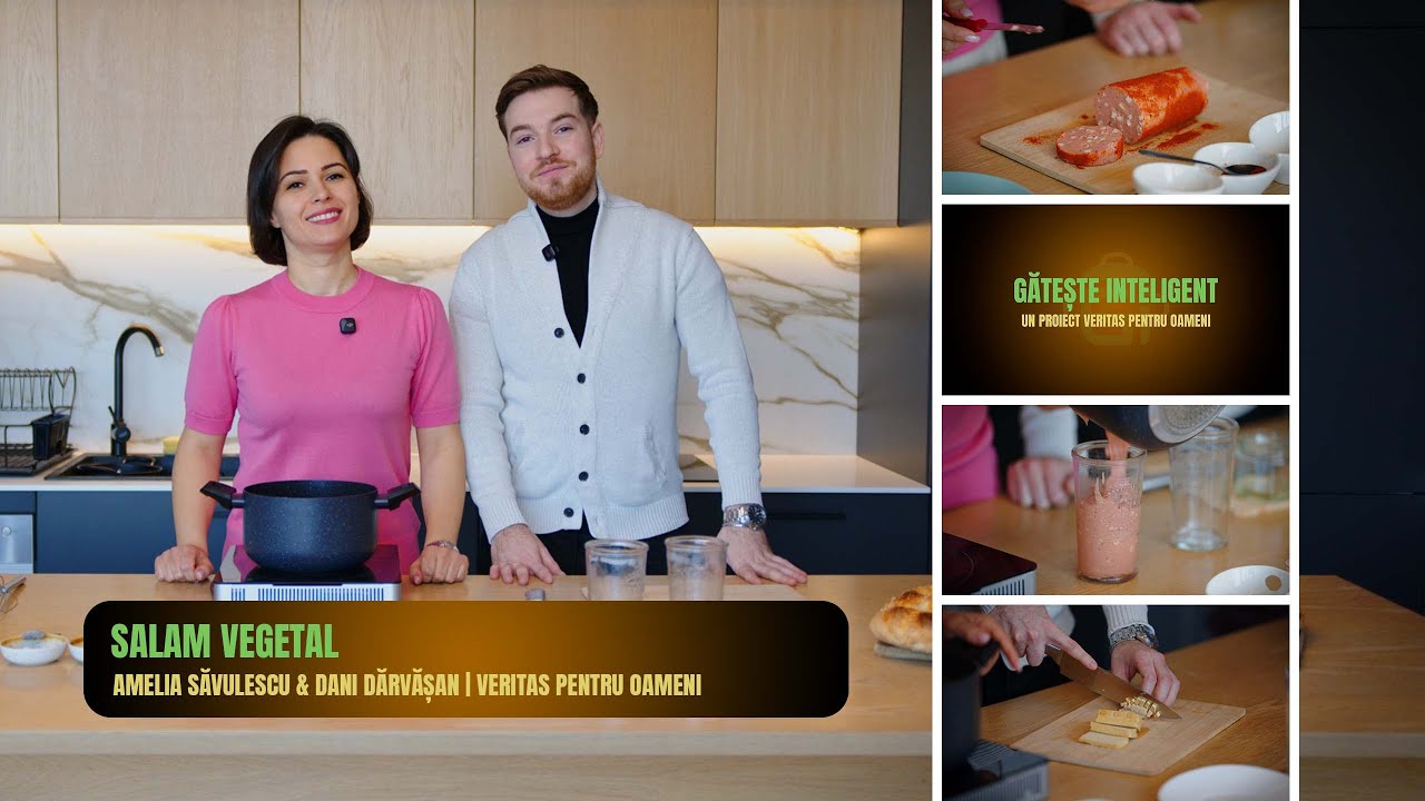 Salam vegetal - Amelia Săvulescu & Dani Dărvășan | Gătește inteligent #14