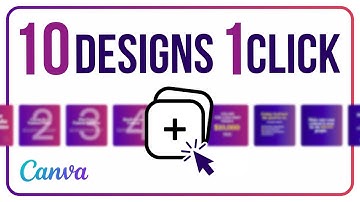 How to Create Multiple Designs in Canva at Once | Do This to Design 10x Faster!