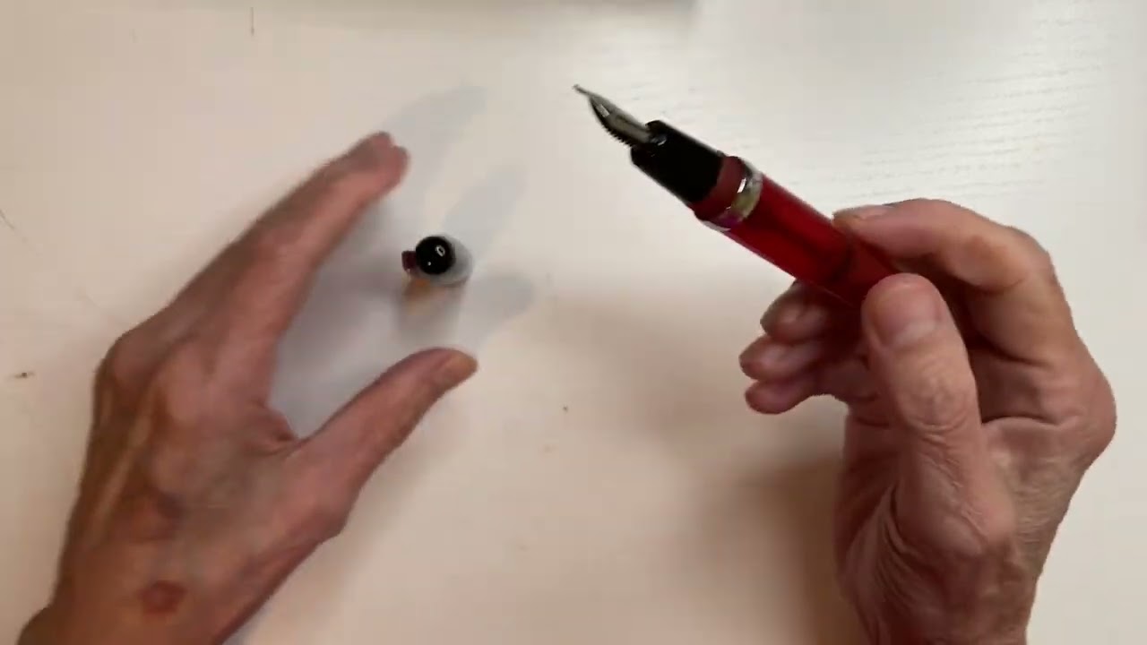 Endless Pens Xmas fountain pen