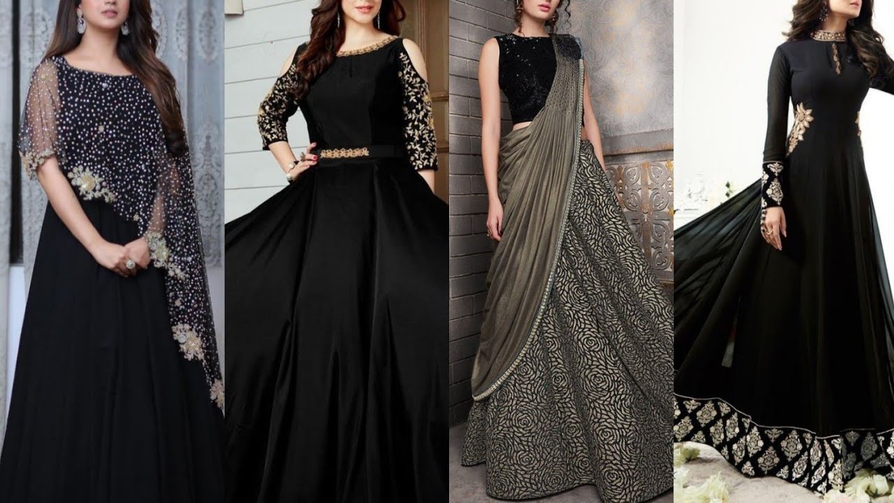 Women's Black And Silver Lehenga - Label Shaurya Sanadhya | Party wear  indian dresses, Designer party wear dresses, Party wear dresses