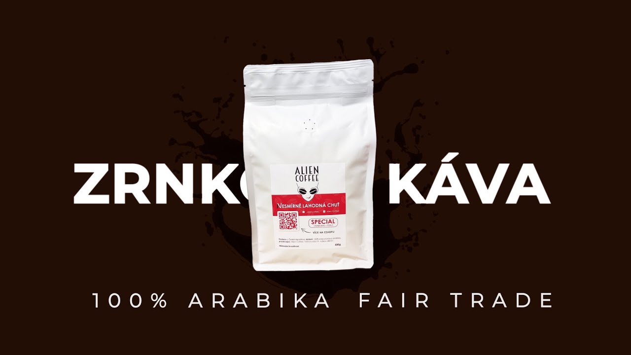 Alien Coffee | Zrnková káva 100% Arabika