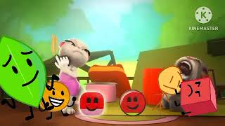 BFDI Talking Tom and Talking Anglea Fight Cloud Add Round 1