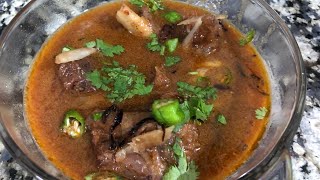 MUTTON NIHARI RECIPE || MUTTON NIHARI SPECIAL | MAKING DELICIOUS MUTTON NIHARI USING HOMEMADE MASALA