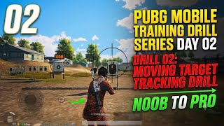 PUBG Mobile Moving Target Tracking Drill! 🎯 (Day 2: Noob to Pro) AimTracking, #MovingTargetDrill,