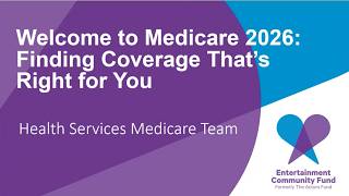 Welcome to Medicare (2026)