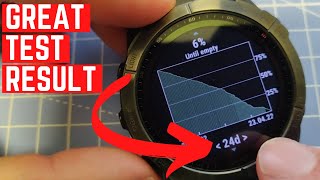 Garmin Fenix 7X Battery Life | Real Life Test Results screenshot 3