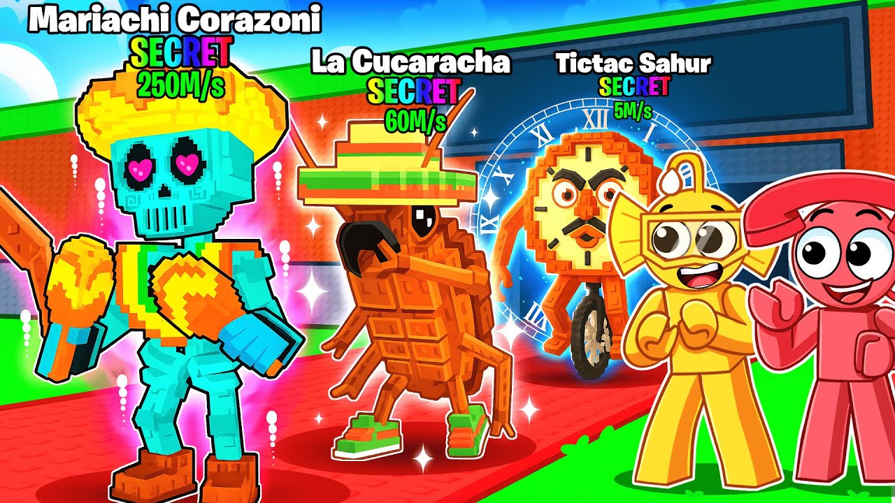I Stole EVERY NEW 0.01% BRAINROTS In Steal a Brainrot (Mexico Event)