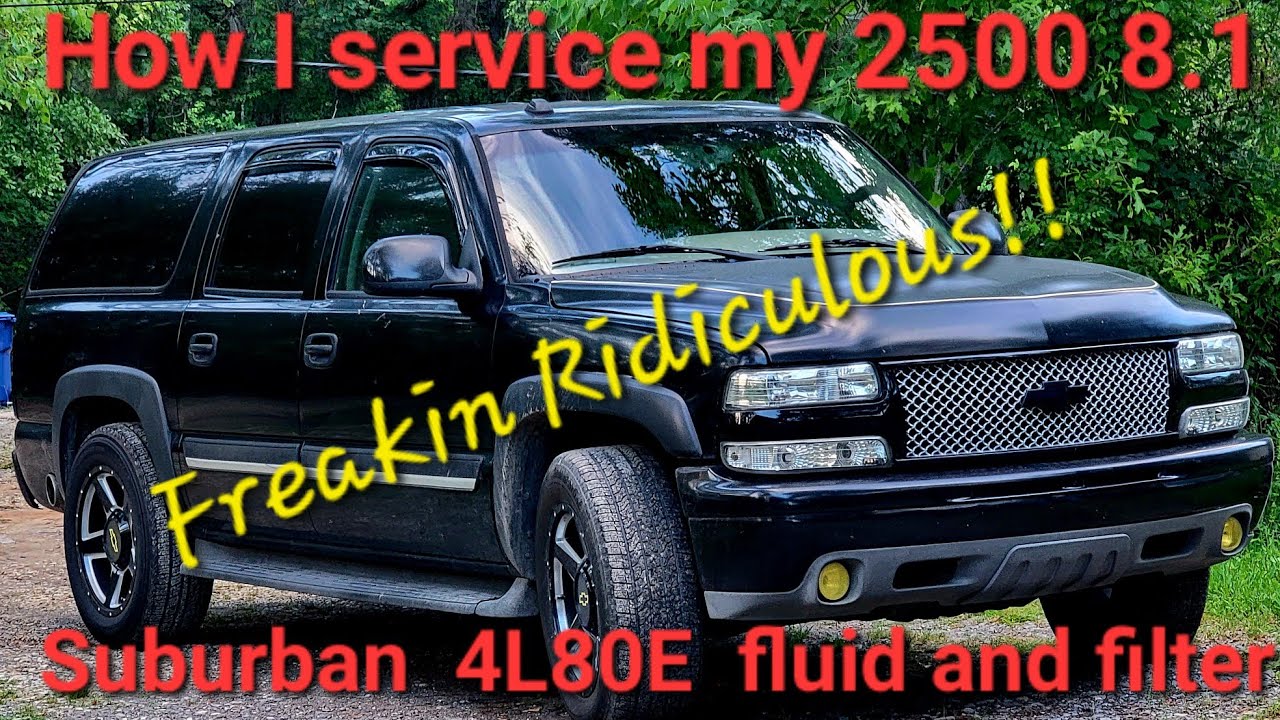 How I Service 4L80E in the Gangsta Burb!! - YouTube