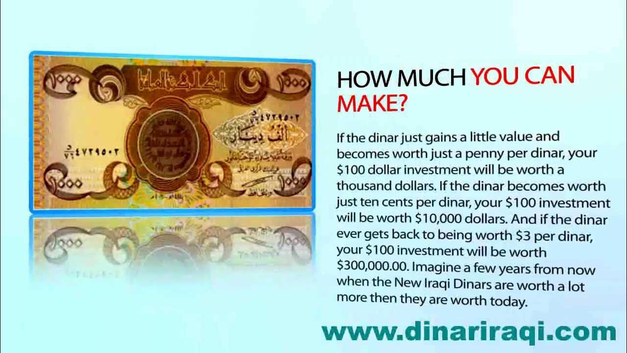 When Will The Iraqi Dinar Revalue? YouTube