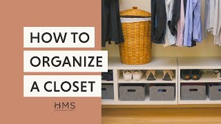 HOW TO ORGANIZE A CLOSET by Home Made Simple 156 views 1 year ago 30 seconds